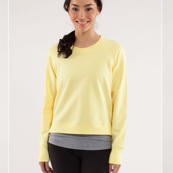 lululemon athletica Tops - LULULEMON Rejuvenate Pullover 6 Sweatshirt B28